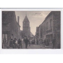 PRECY-le-SEC: la grande-rue et l'église - très bon état