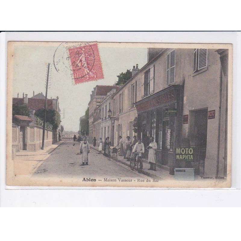 ABLON: maison vasseur, rue du bac - état
