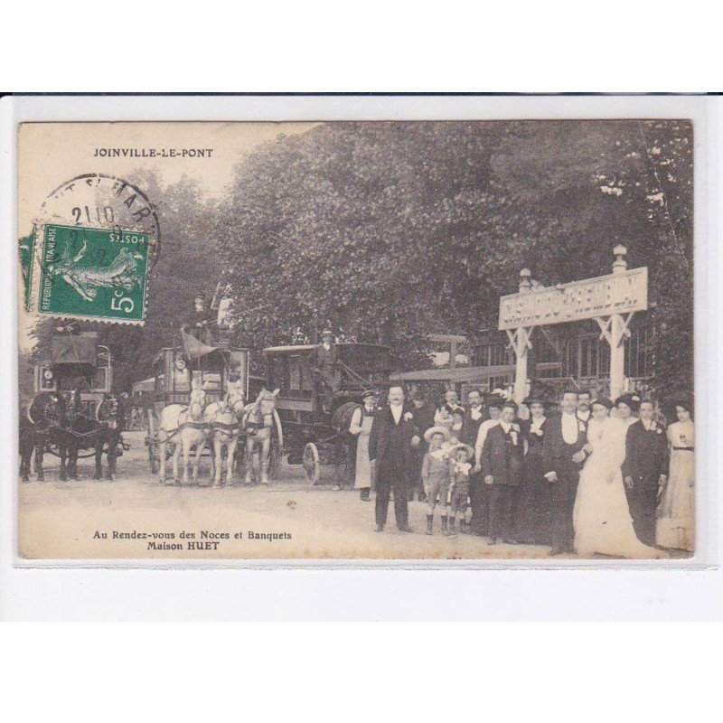 JOINVILLE-le-PONT: au rendez-vous des noces et banquets maison Huet - état