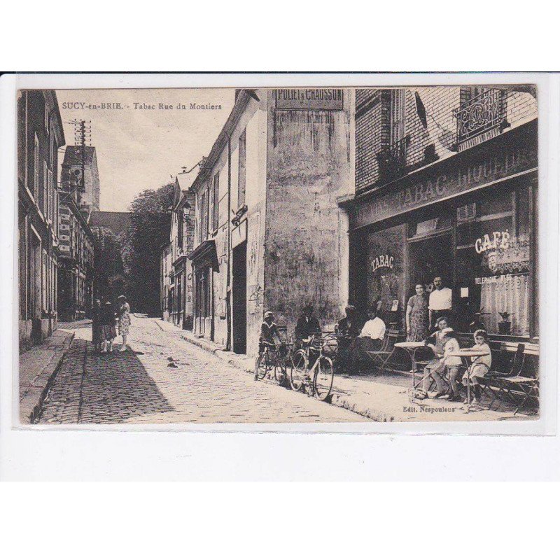 SUCY-en-BRIE: tabac rue du moutiers - très bon état