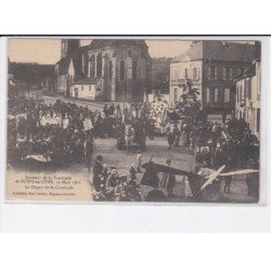 BUSSY-en-OTHE: 19 mars 1912, le départ de la cavalcade - très bon état