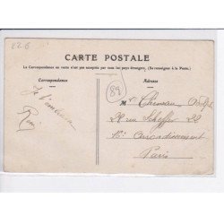 COURLON: la mmi-carême à courlon en 1906, le cygne sur l'yonne - très bon état