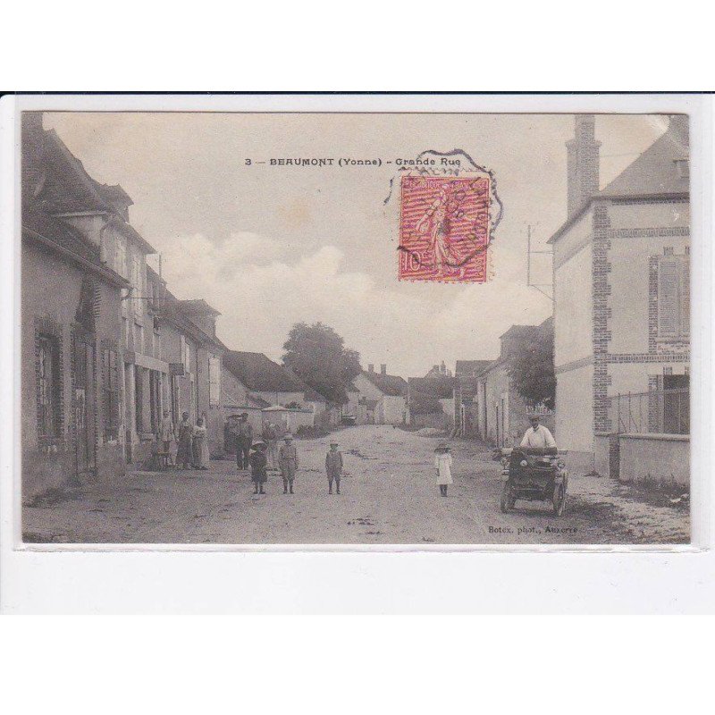 BEAUMONT: grande rue - état