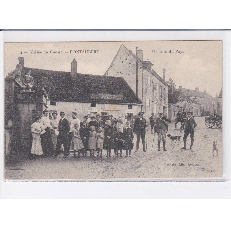 PONTAUBERT: vallée du cousin, un coin du pays - très bon état
