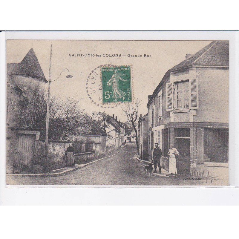 SAINT-CYR-les-COLONS: grande-rue - très bon état
