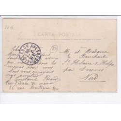 SAINT-MORE: la société d'études de l(yonne sur les ruines du camp cora 6 mai 1906 - très bon état