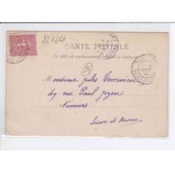 CHAMPIGNY: restaurant du monument maison claude borday - état