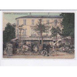 CHAMPIGNY: café-restaurant combet - état