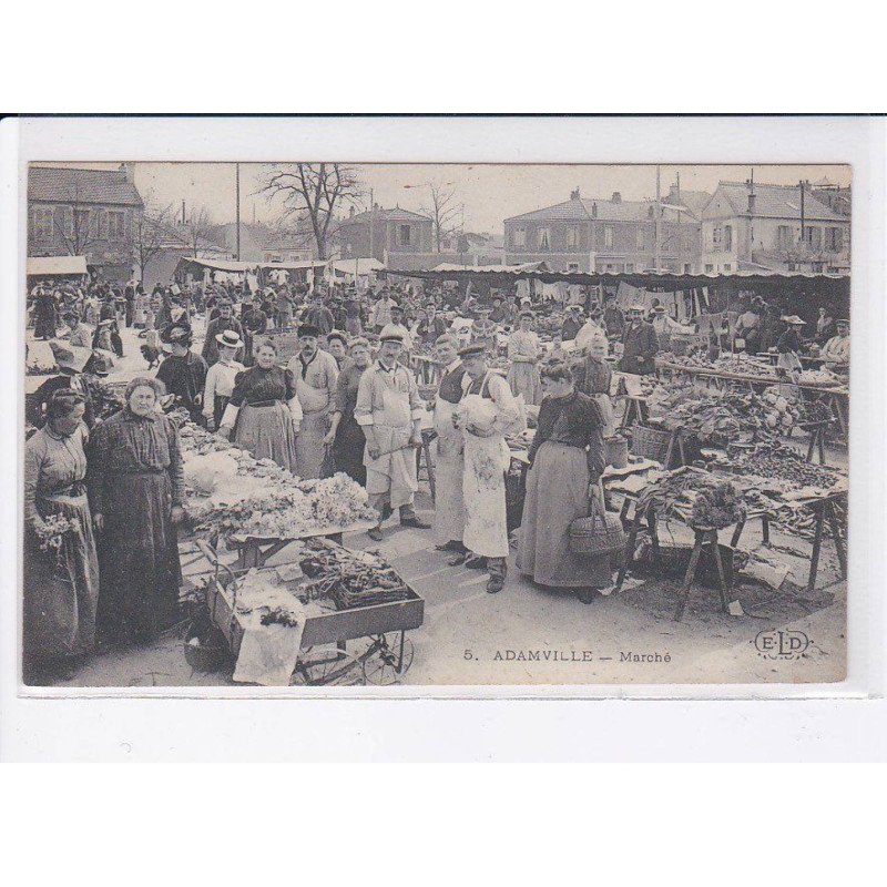 ADAMVILLE: marché - état