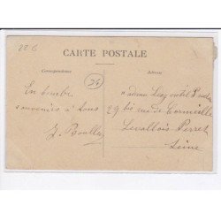 BONNEUIL: moulin de bonneuil, maison galerme, entrée du restaurant, âne - très bon état