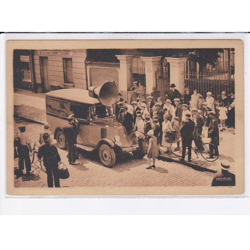 LE PERREUX-sur-MARNE: faites votre publicité à mélophona, camion - très bon état