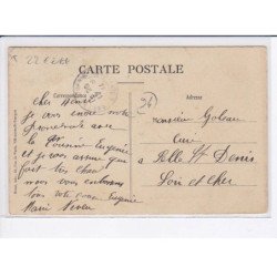 LIMEIL: avenue de la gare, restaurant J. Baumard - état