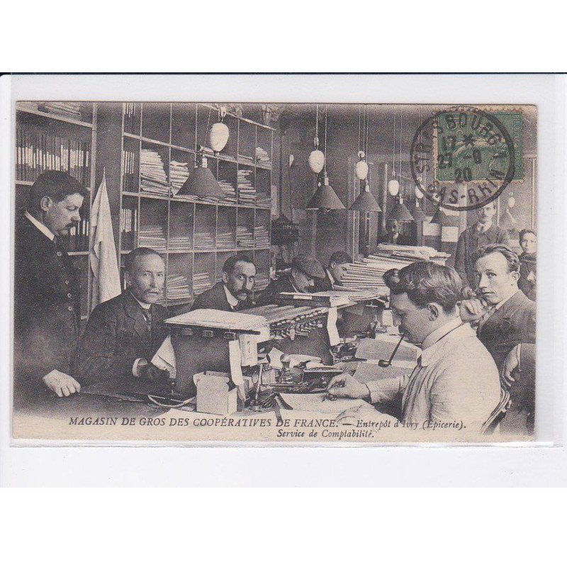 IVRY: magasin de gros coopératives de france entrepôt service de comptabilité - état