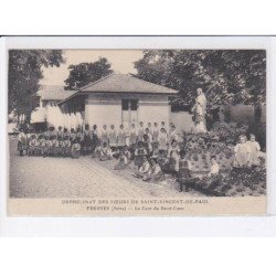 FRESNES: orphelinat des soeurs de saint-vincent-de-paul, la cour du sacré-coeur - très bon état