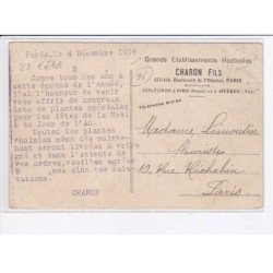 IVRY: grands établissements horticoles, charon fils, une des serres à phoénix - état