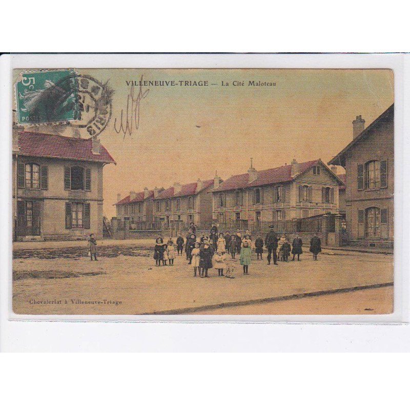 VILLENEUVE-TRIAGE: la cité maloteau - très bon état
