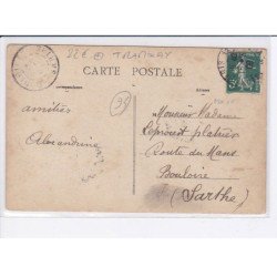 VITRY: la mairie et la rue de la barre, tramway - très bon état