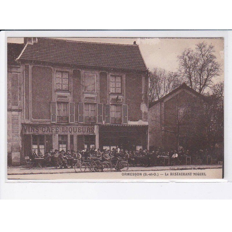 ORMESSON: le restaurant miquel - très bon état