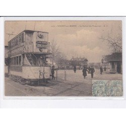 NOGENT-sur-MARNE: la station des tramways - état