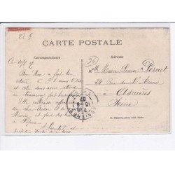 VINCENNES: concours musical 1907, l'express fanfare de fouilly les grenouilles - très bon état