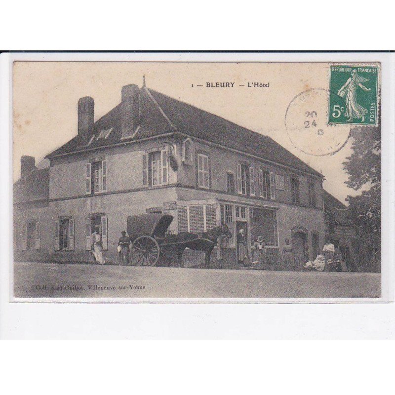 BLEURY: l'hôtel - très bon état