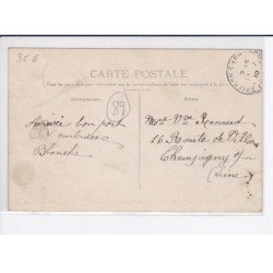 BRIENON: cavalcade de 1908, char des fleurs - très bon état