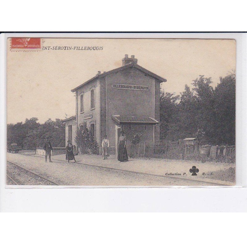 SAINT-SEROTIN-VILLEBOUGIS: gare - état