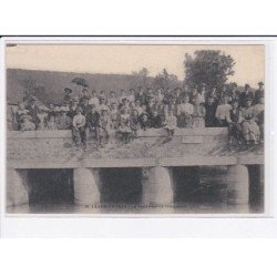 SAINT-LEGER-VAUBAN: le pont henri à trinquelin - très bon état