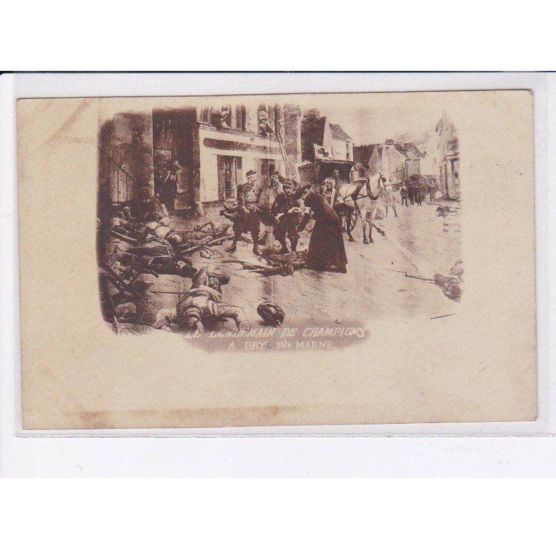 BRY-sur-MARNE: le lendemain de champigny - très bon état