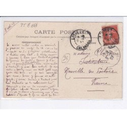 VILLERS-sur-MARNE: route du plessis, arrêt des mousquetaires, omnibus de dion-bouton, essence moto-naphta - état