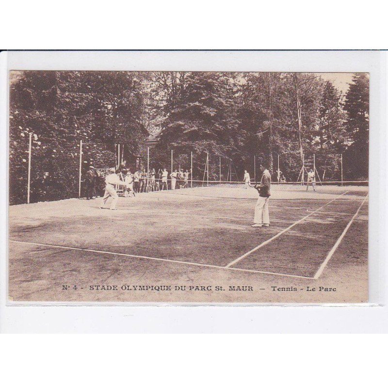 SAINT-MAUR: stade olympique, tennis, le parc - très bon état