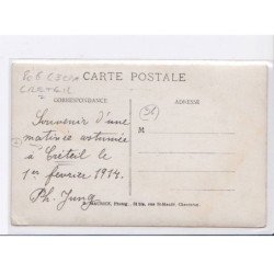 CRETEIL: 3CPA souvenir d'une matinée costumée, 1 février 1914 - très bon état