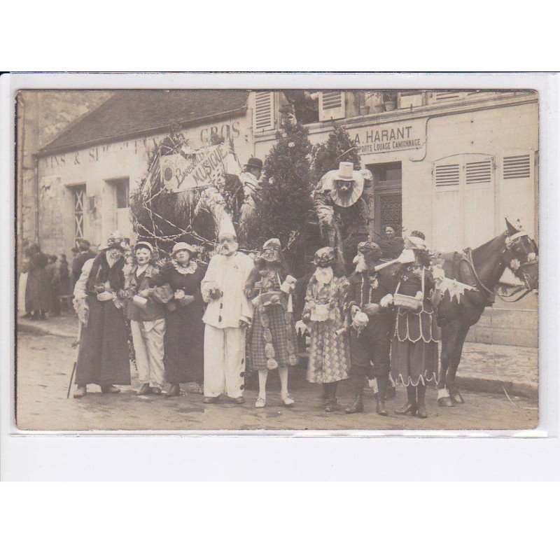 MARIGNY-le-CHATEL: cavalcade, A. Harant, attelage - très bon état
