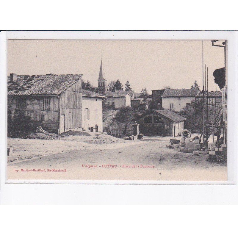 FUTEAU: place de la fontaine - très bon état