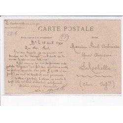 BORDEAUX: lancement du cuirassé vergniaud 1910 après le lancement - très bon état