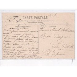 BORDEAUX: le cuirasse "vergniaud" après le lancement, bateau - très bon état