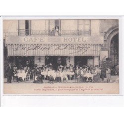 BORDEAUX: hôtel-restauranty de la gherbe d'or - très bon état