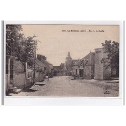 FRANCE : LE BRETHEN : rue de la mairie - etat