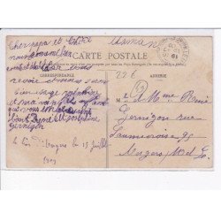 ANGERS: transport de la croix de jérusalem, 18 février 1909 - très bon état
