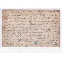 CHERBOURG (?): marin militaire (?) - état