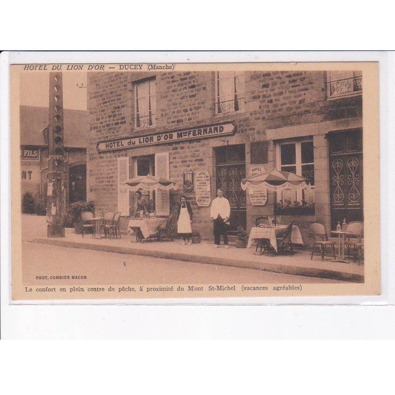 DUCEY: hôtel du lion d'or, Fernand - très bon état
