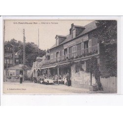 POURVILLE-sur-MER: hôtel de la terrasse - très bon état