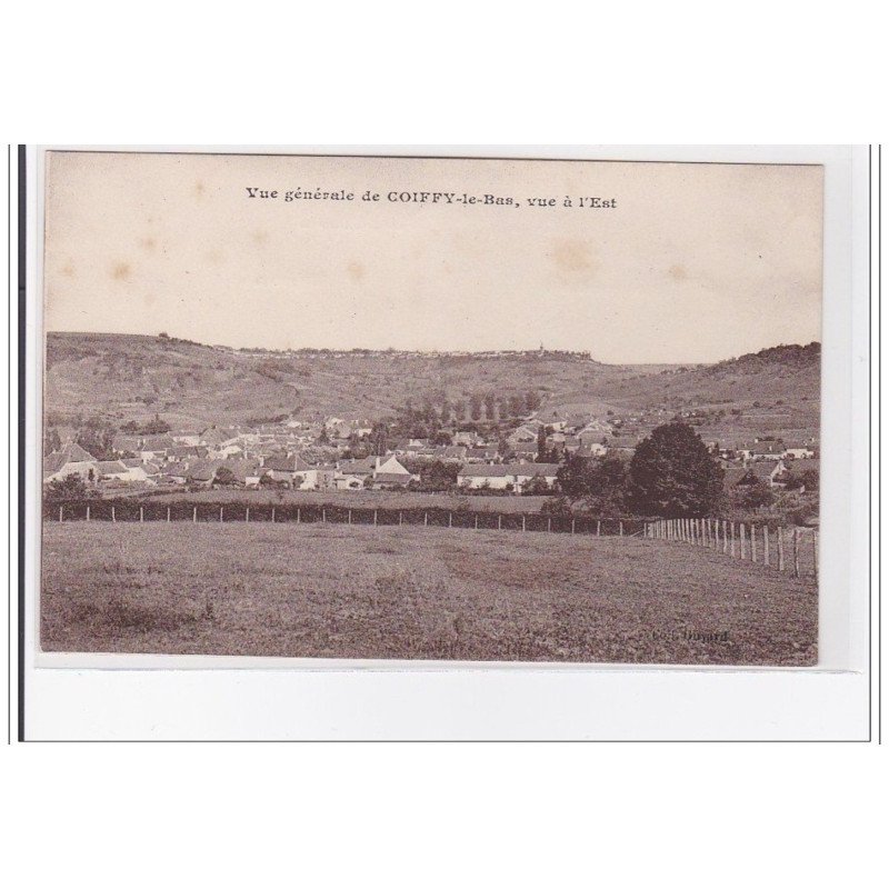 FRANCE : COIFFY-le-BAS : vue generale, vue a l'est - tres bon etat
