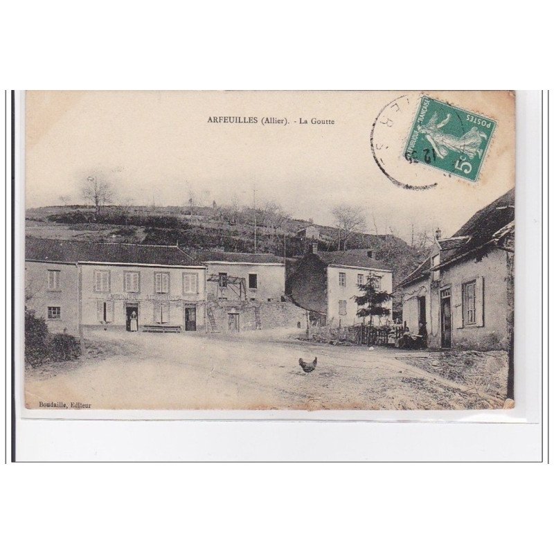 FRANCE : ARFEUILLES : la goutte - tres bon etat