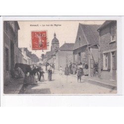 VINNEUF: la rue de l'église - très bon état
