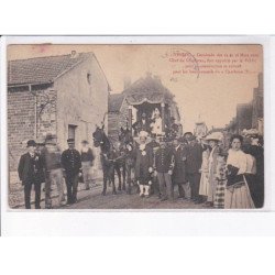 VENIZY: cavalcade mars 1910, char du charlatan - très bon état