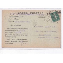 THIAIS: les entrepôts L-H Mesmin, camion - état