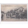 ABLON: inondé 1910, rue simon, la capitaine des pompiers et les sauveteurs de la localité - état