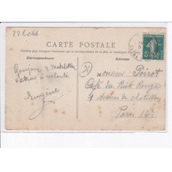 ABLON: inondé 1910, rue simon, la capitaine des pompiers et les sauveteurs de la localité - état