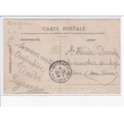 BORDEAUX: un atelier du moulage, chocolat-louit - très bon état